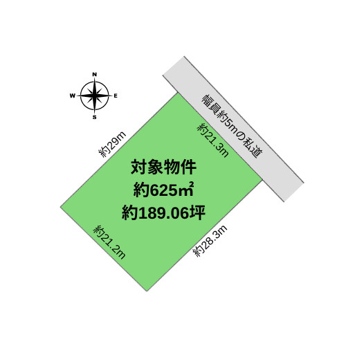 浅間ハイランドパーク 平坦で建築のしやすい土地の土地図