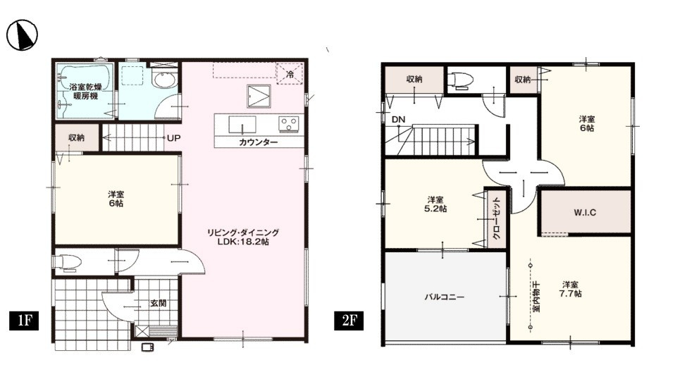 【新築戸建】高崎市倉賀野町1期の間取り|■3号棟間取り