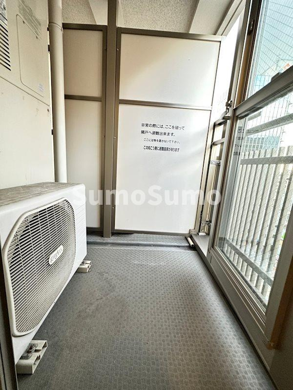 マイファーレ神戸のバルコニー