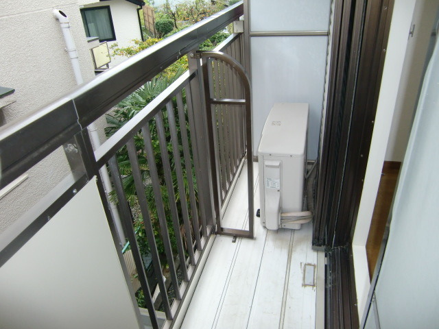 リバーサイドのバルコニー