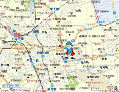 【地図】 | MOMO12千葉中央 | 案　内　図