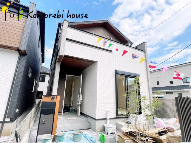 北本市西高尾2丁目　新築一戸建て　ブルーミングガーデン　02の外観|落ち着いた雰囲気の外観です