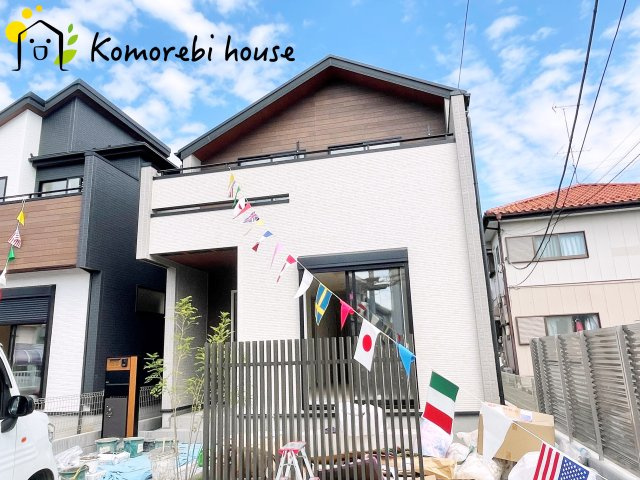 北本市西高尾2丁目　新築一戸建て　ブルーミングガーデン　02の外観|物件の外観です