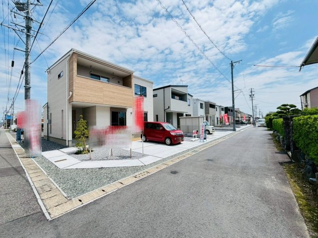 ダイマルタウン　大垣市寿町第１　全５区画分譲の前面道路含む現地写真|■前面道路　■ヤマダ不動産　株式会社リライフ　
■夢のマイホーム購入をフルサポートします！