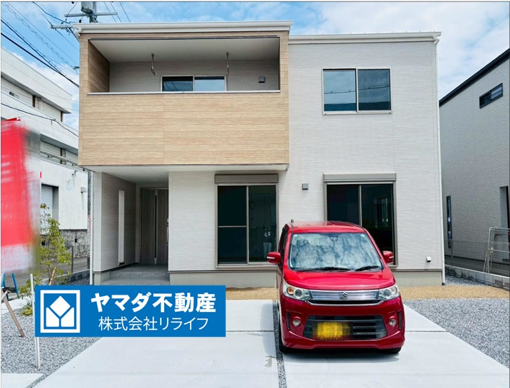 ダイマルタウン　大垣市寿町第１　全５区画分譲の外観|■A棟
■YAMADA電機の　ヤマダ不動産　株式会社リライフ　大垣店■
いつでもお問合わせ下さい。