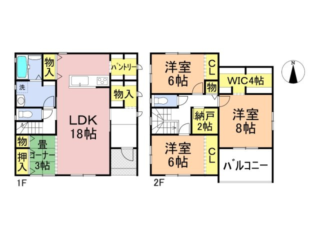 ダイマルタウン　大垣市寿町第１　全５区画分譲の間取り|■D棟　■ヤマダ不動産　株式会社リライフ　
■夢のマイホーム購入をフルサポートします！