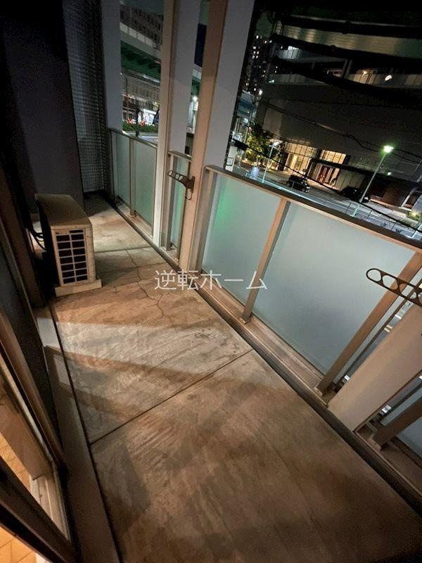 リエス東別院　名古屋市賃貸　仲介手数料無料のバルコニー