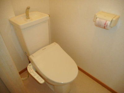 【トイレ】 | カーム松本Ｂ | 落ち着いたトイレです