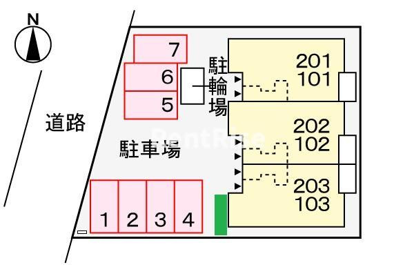 べるのーぶ西大海道の駐車場|駐車場