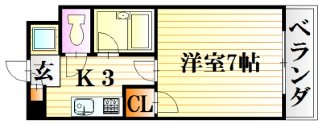 レジャンデールⅡの間取り