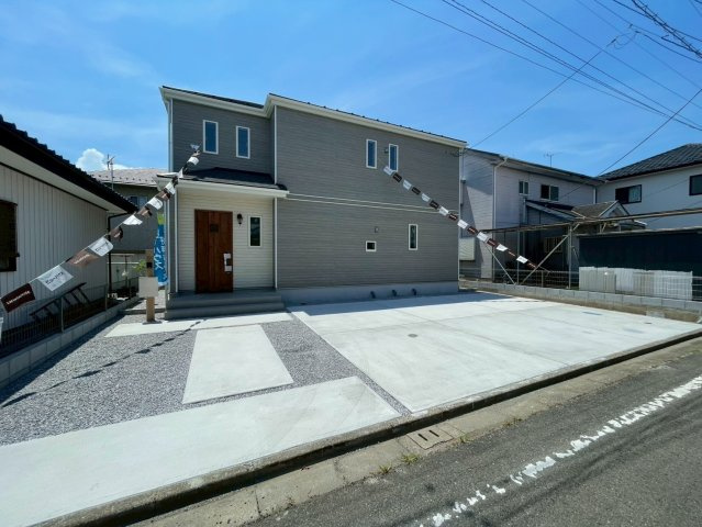 【前面道路含む現地写真】 | 高崎市下佐野町4期　1号棟