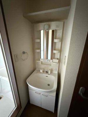 【独立洗面台】 | IS　VIRGO | 独立洗面台、小物を置くことができて便利です