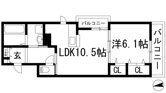 【間取り】 | A・カーサ　フェリーチェ