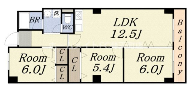 【間取り】 | 第18柴田ビル