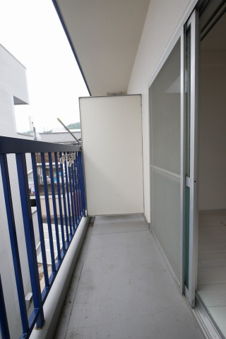 b-residence長束のバルコニー|広々としたバルコニーです