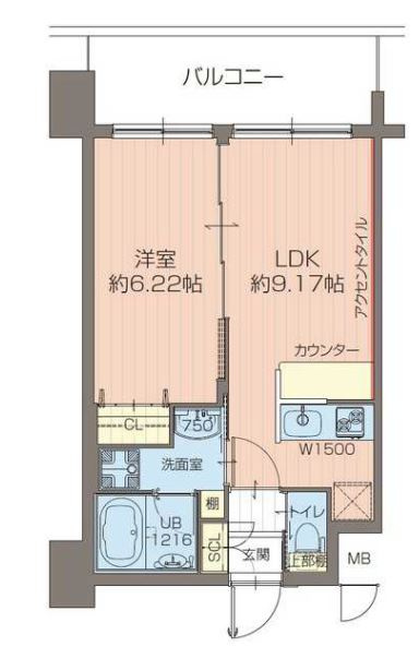 プレジオ海老江の間取り