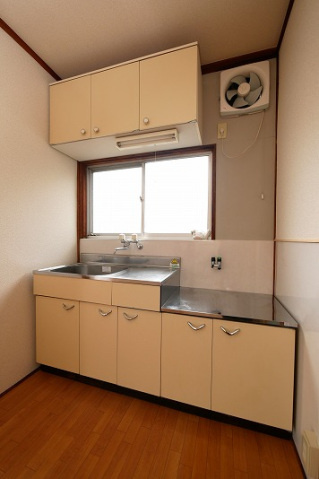 森アパートのキッチン