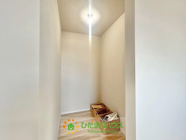 久喜市本町10期　新築一戸建て　01　リガーレの収納|シンプルで自由度高く使えます！