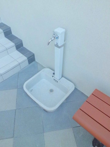 エストレーラのその他共用部分|ペット足洗い場