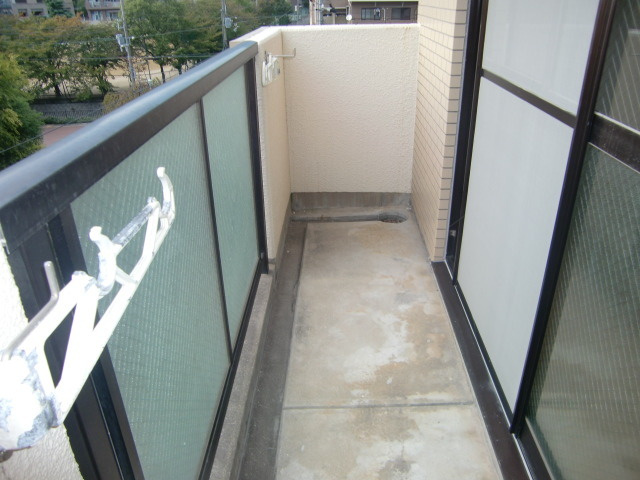 ＳＩハイツ岩屋Ⅱのバルコニー