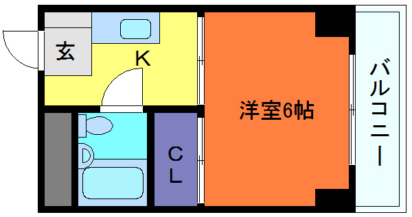 ＳＩハイツ岩屋Ⅱの間取り