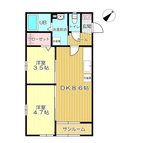 ベルリオーズの間取り