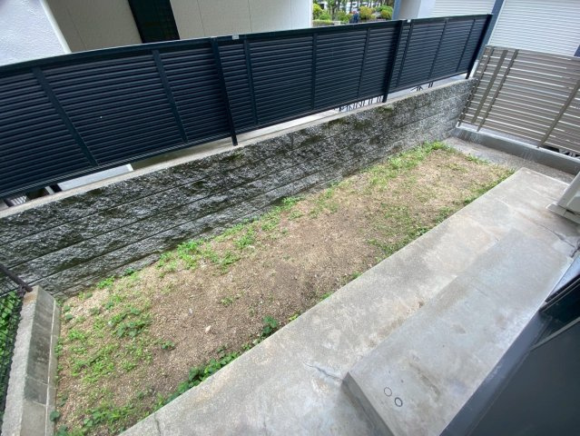 シルバーコート浜公園のバルコニー