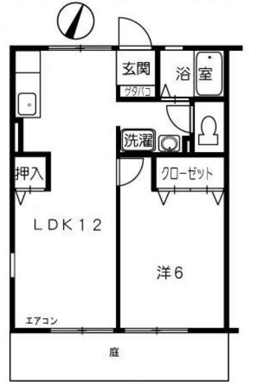 シルバーコート浜公園の間取り