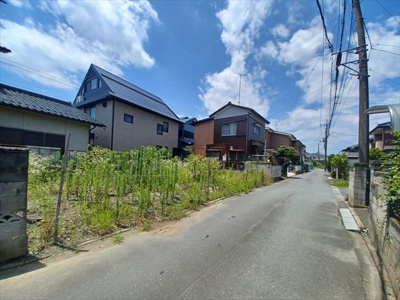 【前面道路含む現地写真】 | 熊谷市大原4丁目 340万 土地
