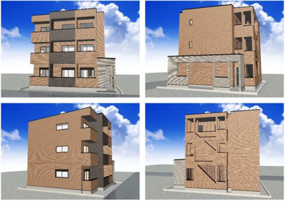 【外観パース】 | Aarna Mirai（アールナ ミライ）