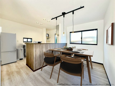 【寝室】 | 【主寝室　CG家具設置イメージ】
※画像に含まれる家具家電はCGで作成したイメージです。実際の物件には付帯しません。