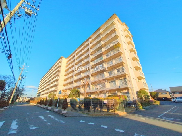 越谷スカイハイツB棟の外観