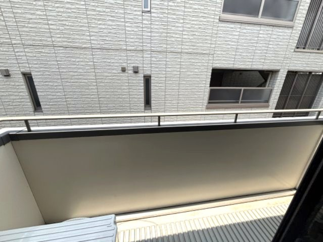 フルール岡本のバルコニー