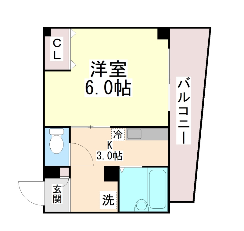 メゾン御影の間取り