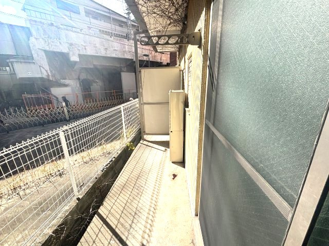 メゾン御影のバルコニー
