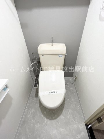 大阪市鶴見区諸口６丁目の賃貸マンションのトイレ
