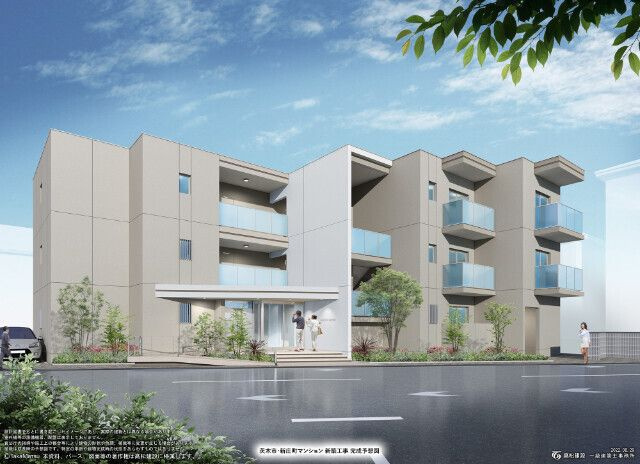 Storia茨木新庄の外観パース