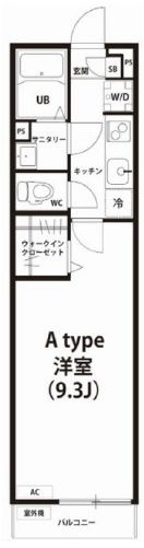さいたま市緑区原山１丁目のアパートの間取り