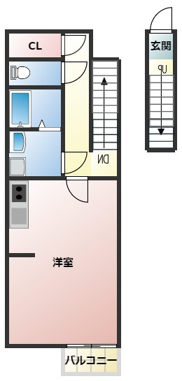 【間取り】 | Ｃａｓａ　ｆｅｌｉｃｅ Ⅱ