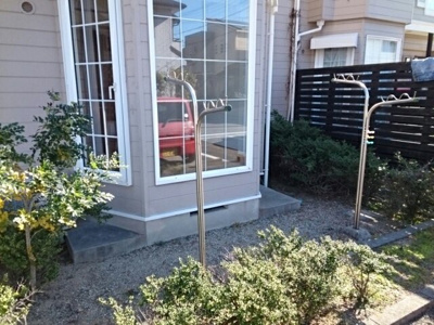 【庭】 | メゾンドーレⅢ | お庭でゆったりと過ごせます