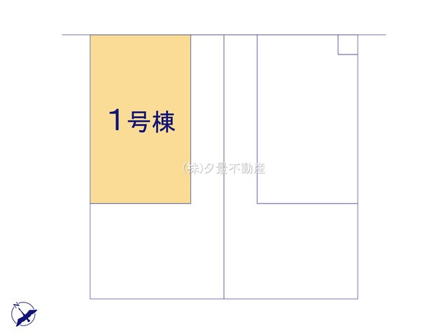 《仲介手数料無料》岩槻区大字岩槻6753(1号棟第2)新築一戸建てリーブルガーデンの区画図
