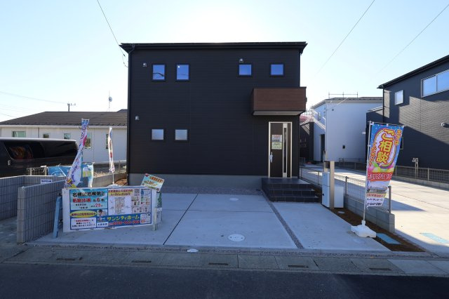 《仲介手数料無料》岩槻区大字岩槻6753(4号棟第2)新築一戸建てリーブルガーデンの外観|撮影日 2025年11月22日 13:30 晴れ