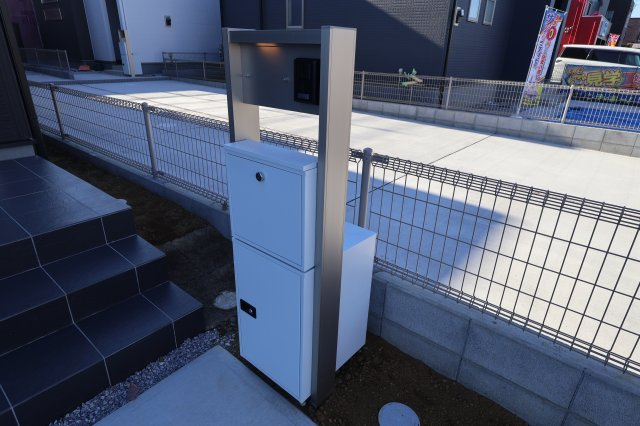 《仲介手数料無料》岩槻区大字岩槻6753(4号棟第2)新築一戸建てリーブルガーデンのセキュリティ|撮影日 2025年11月22日 13:30 晴れ