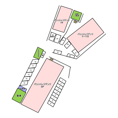 【区画図】 | パシットレジデンツ駐車場