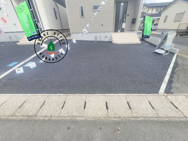 合志市幾久富第6-2棟（1号棟）の駐車場|駐車場になります。