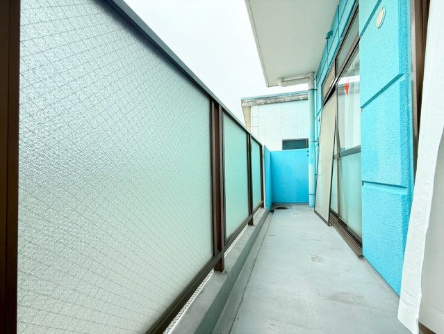 プレアール白水のバルコニー