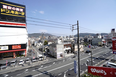 【展望】 | 【上質リノベ】ヴィラ祇園 | 現地（2025年4月6日14：00頃）撮影