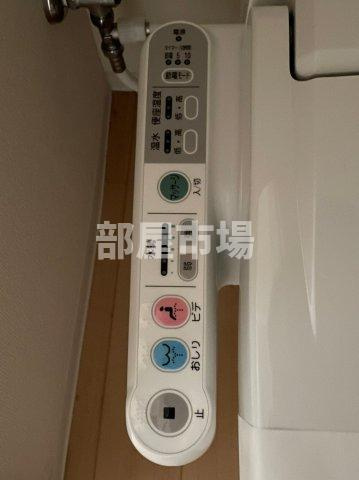クランカナイⅠのトイレ|温水洗浄便座
