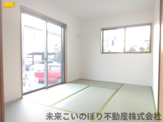 【和室】 | 家事の合間にちょっとひと休み♪足をのばして寛げる和室♪客間やキッズスペースにも最適です♪