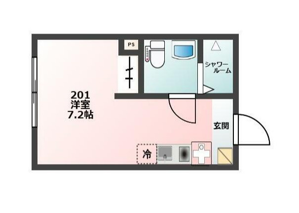 G BASE町屋WESTの間取り